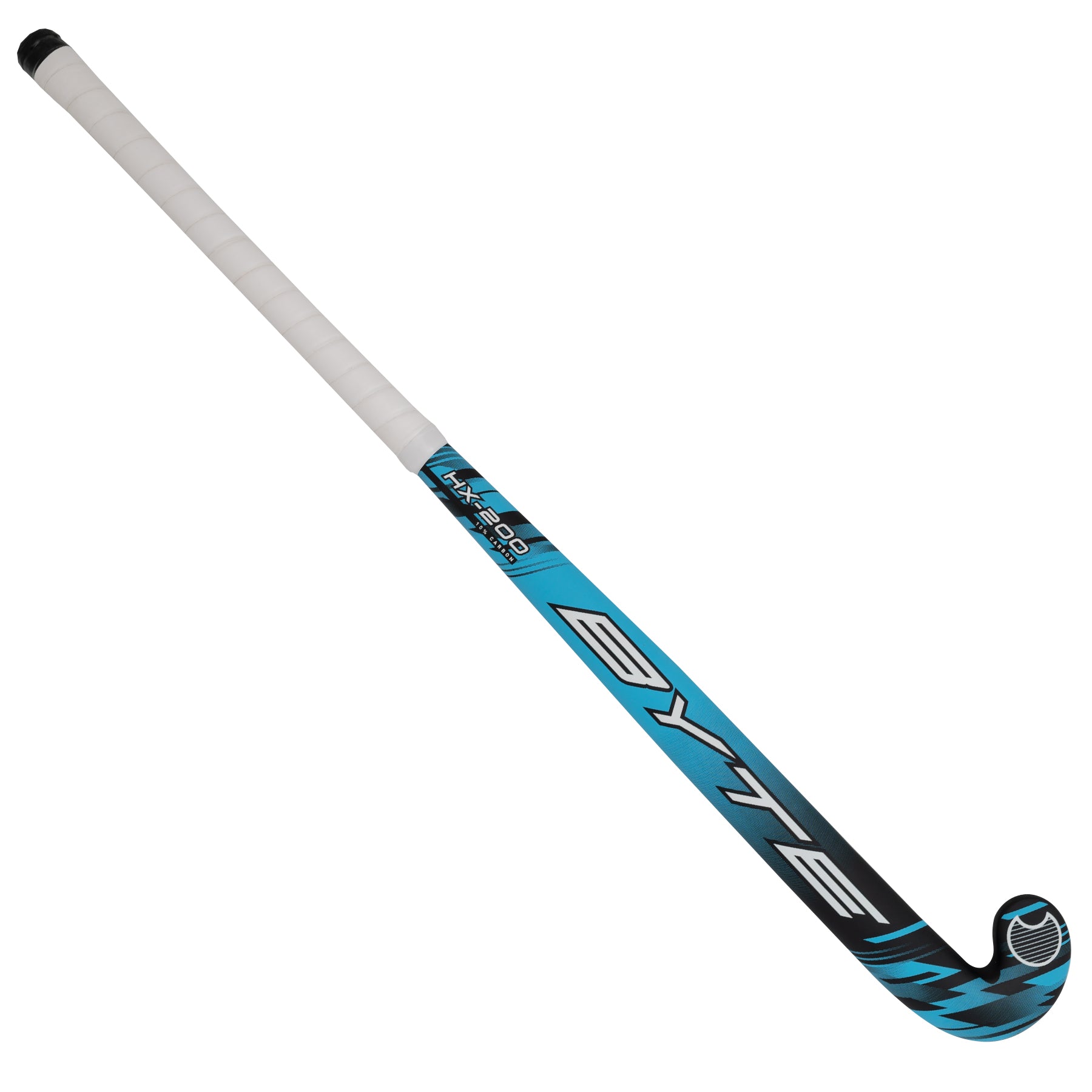 Byte HX200 Low Bow Field Hockey Stick in Black/Blue