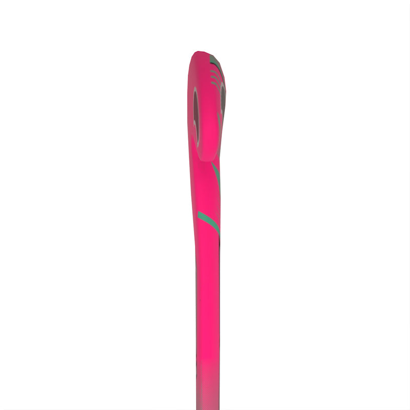 Byte HX800 Mid Bow Field Hockey Stick in Pink/Green (view 3)