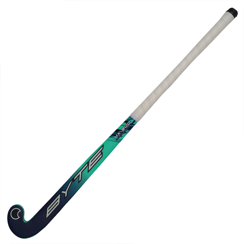 Byte HX900 Mid Bow Field Hockey Stick in Blue/Green (view 2)