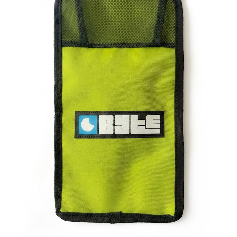 Byte Field Hockey Stick Bag in Single Lime (view 3)