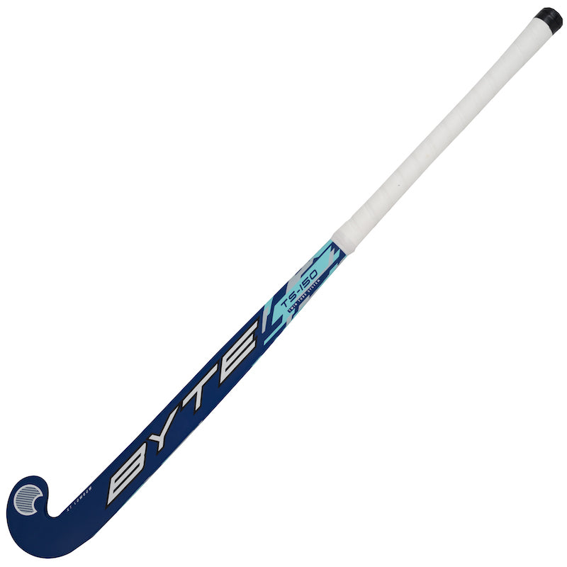 Byte TS150 Low Bow Field Hockey Stick in Blue/Grey (view 2)