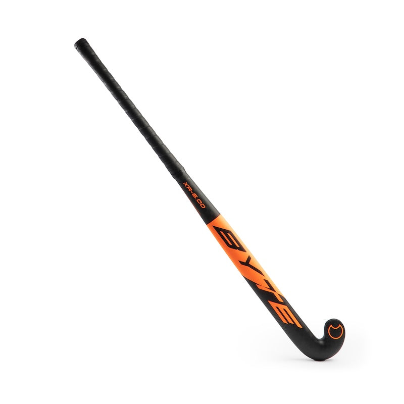 Byte XR6.00 Low Bow Field Hockey Stick in Black/Orange