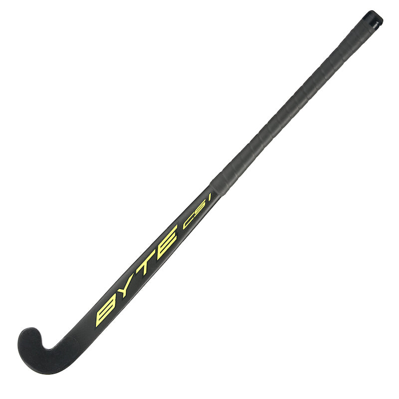 Byte CS1 Indoor Field Hockey Stick in Black/Yellow (view 2)