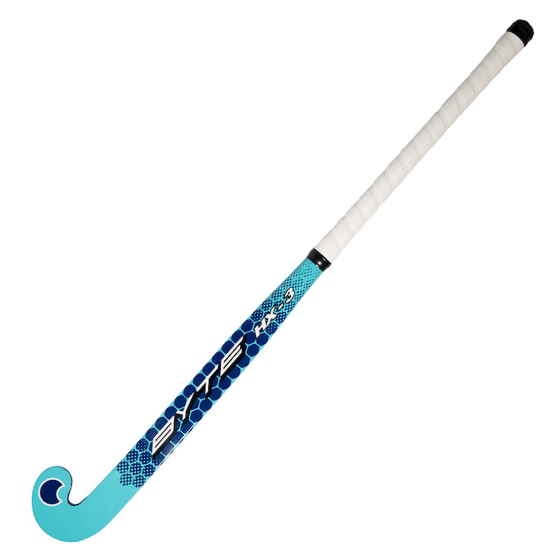 Byte HX3 Mid Bow Field Hockey Stick in Blue (view 2)