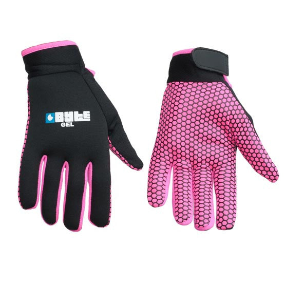 Byte Gel Hockey Glove in Pink
