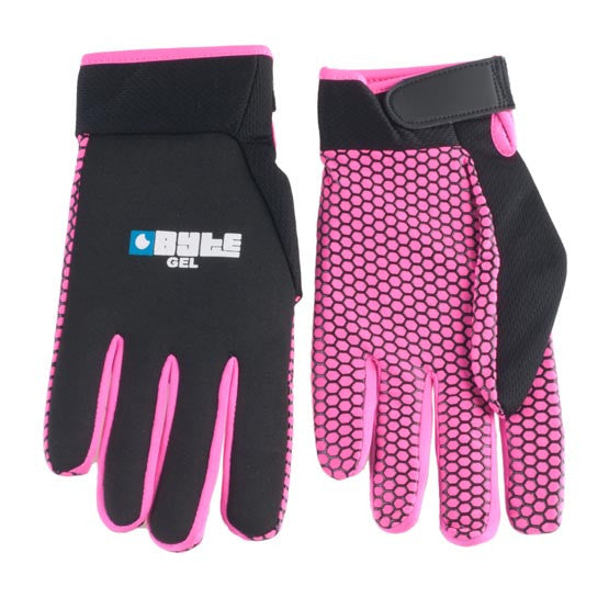 Byte Gel Hockey Glove in Pink (view 2)