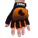 Byte Knuckle Hockey Glove in Black Orange