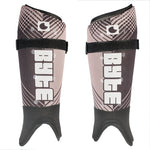 Byte ZT Field Hockey Shin Guards in Black Grey