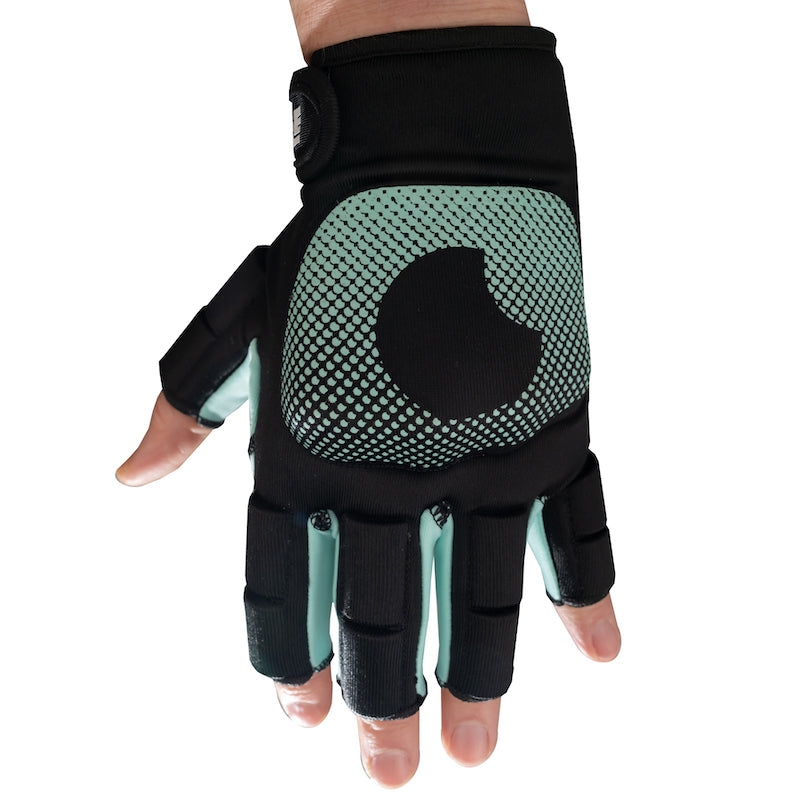 Byte ZT Knuckle Hockey Glove in Teal