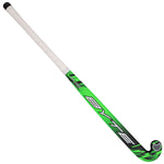 Byte HX100 Low Bow Field Hockey Stick in Black/Green