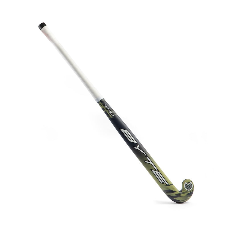 Byte HX150 Low Bow Field Hockey Stick in Green/Black