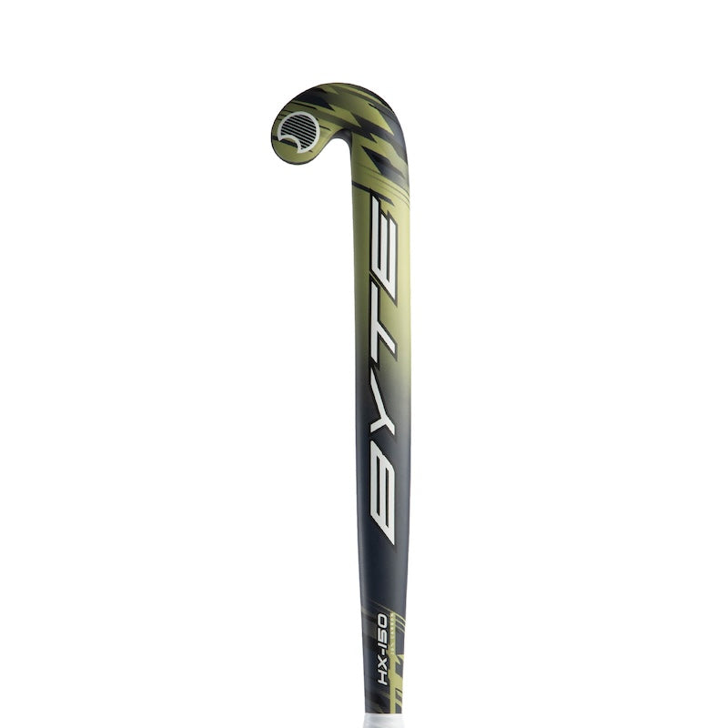 Byte HX150 Low Bow Field Hockey Stick in Green/Black (view 4)
