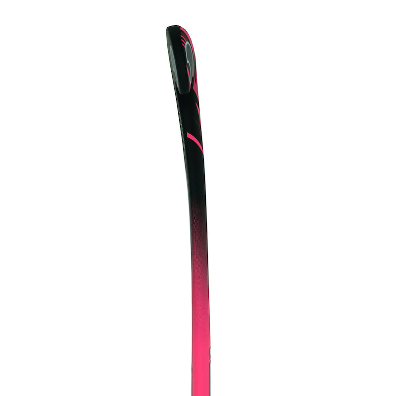 Byte HX300 Low Bow Field Hockey Stick in Black/Pink (view 3)