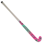 Byte HX800 Mid Bow Field Hockey Stick in Pink/Green