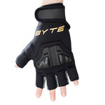 Byte XR Knuckle Hockey Glove in Black Orange