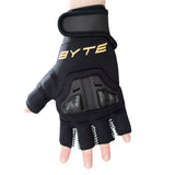 BYTE XR LEFT HAND KNUCKLE GLOVE BLACK ORANGE