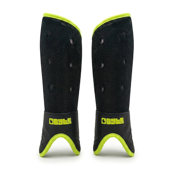 BYTE SX SHINGUARDS BLACK FLUO YELLOW