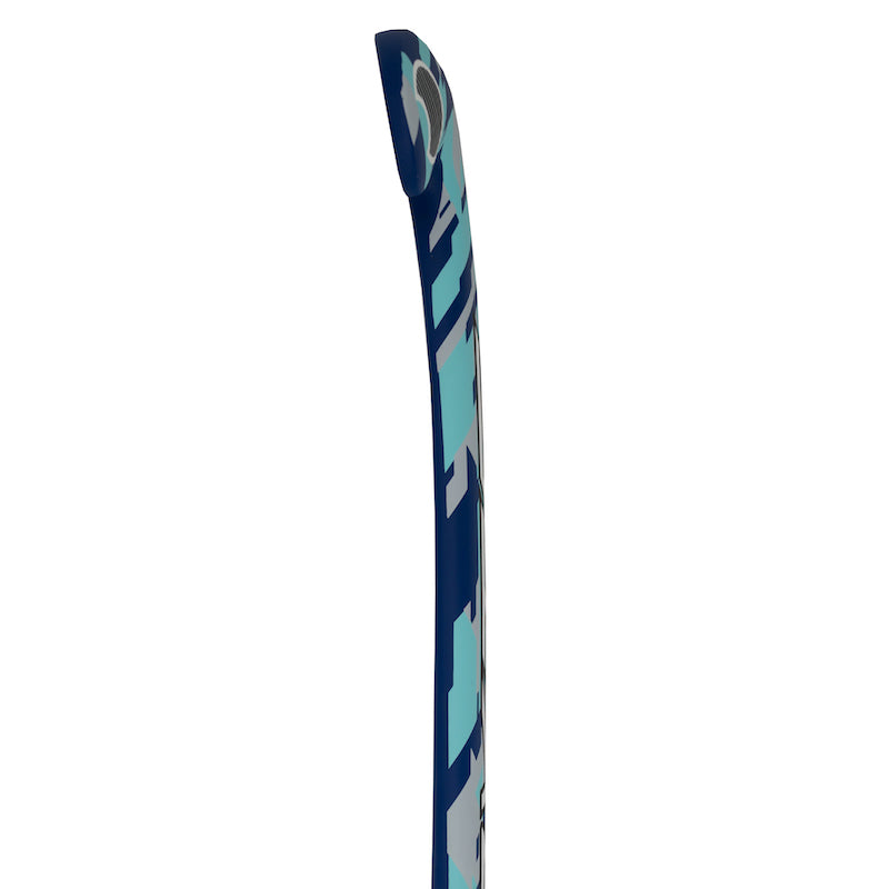 Byte TS150 Low Bow Field Hockey Stick in Blue/Grey (view 3)