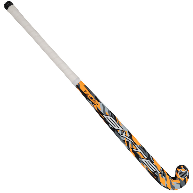 Byte TS250 Low Bow Field Hockey Stick in Black/Orange