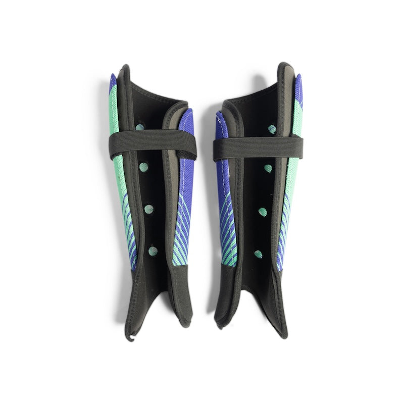 Byte ZT Field Hockey Shin Guards in Teal/Blue (view 4)