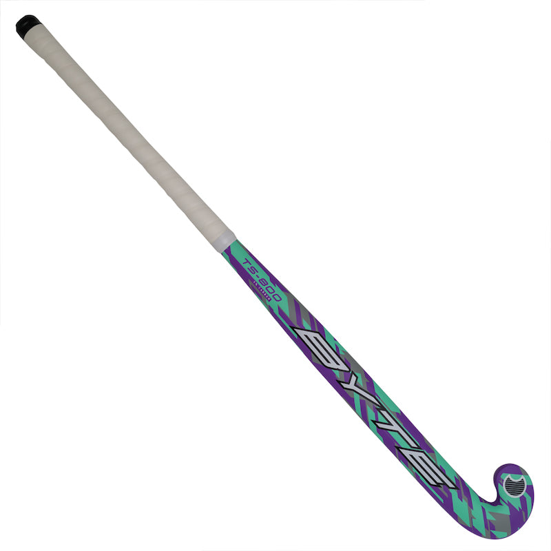 Byte TS800 Mid Bow Field Hockey Stick in Green/Purple