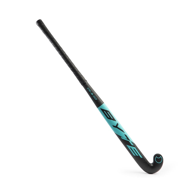 Byte XR3.00 Low Bow Field Hockey Stick in Black/Blue