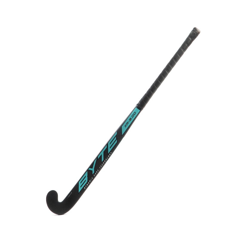 Byte XR3.00 Low Bow Field Hockey Stick in Black/Blue (view 2)