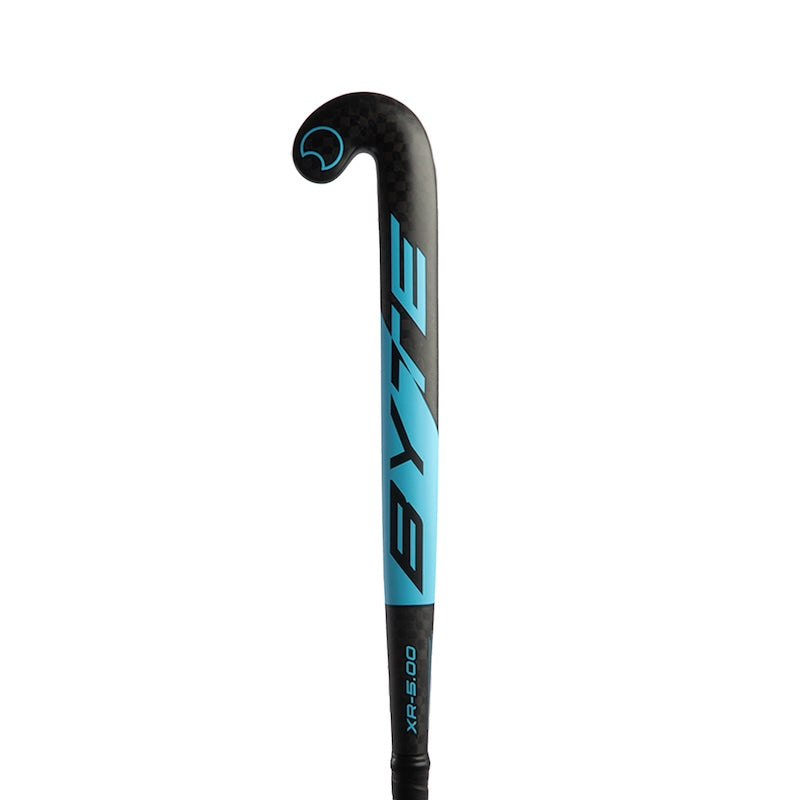 Byte XR5.00 Low Bow Field Hockey Stick in Black/Blue (view 3)