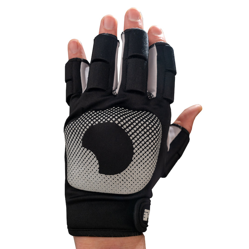 Byte ZT Knuckle Hockey Glove in Silver (view 2)