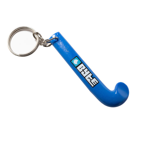 BYTE BLUE HOCKEY KEY RING