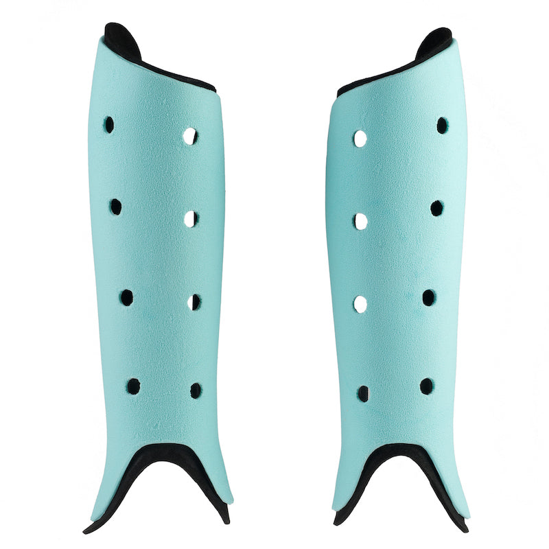Byte Field Hockey Shin Guards in Club Teal