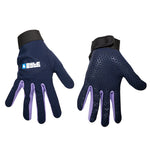Byte Skin Hockey Glove in Navy Purple