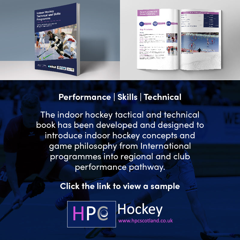 Byte HPC Indoor Hockey Technical and Skills Programme Book (view 3)