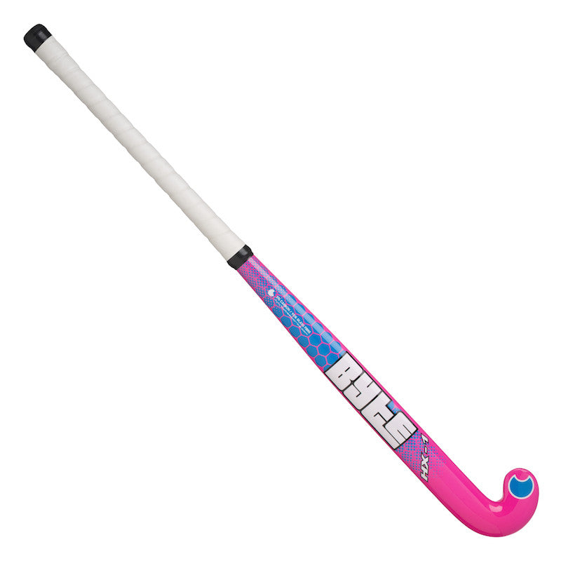 Byte HX1 Mid Bow Field Hockey Stick in Pink