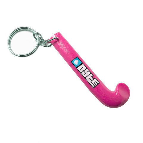 BYTE PINK HOCKEY KEY RING