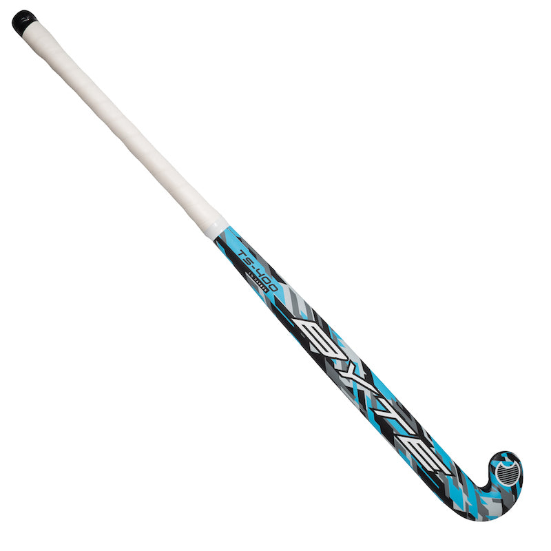 Byte TS400 Low Bow Field Hockey Stick in Black/Blue