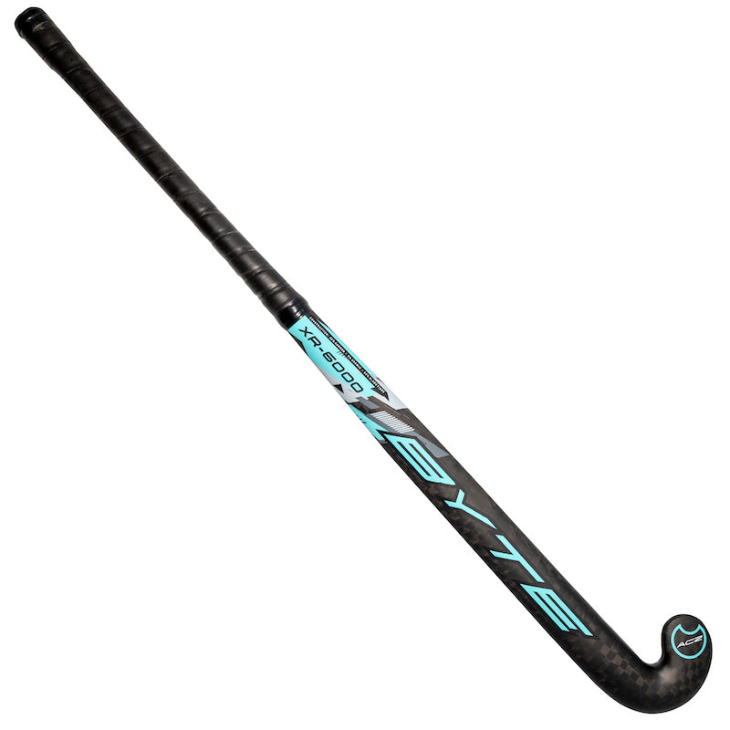 Byte XR6000 Low Bow Field Hockey Stick in Black/Blue