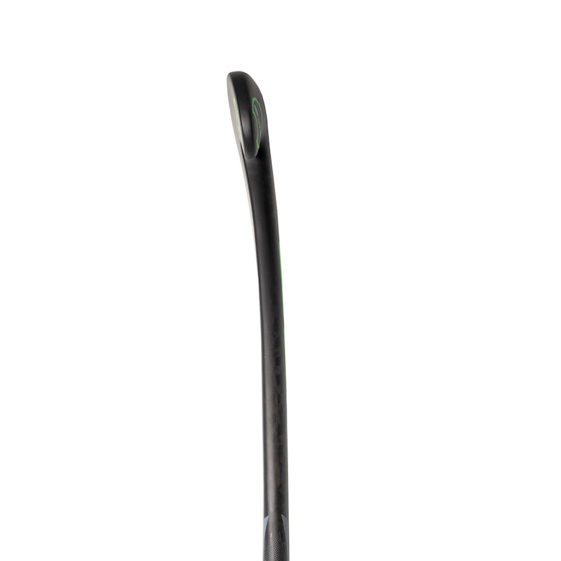 Byte XR7500 Low Bow Field Hockey Stick in Black/Green (view 3)