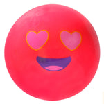 Byte Pink Smile Emoji Hockey Ball