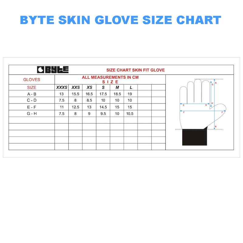 Byte Skin Hockey Glove in Navy Purple (view 2)