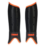 BYTE SX SHINGUARDS BLACK FLUO ORANGE